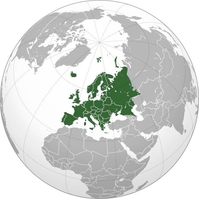 UK & Europe Map