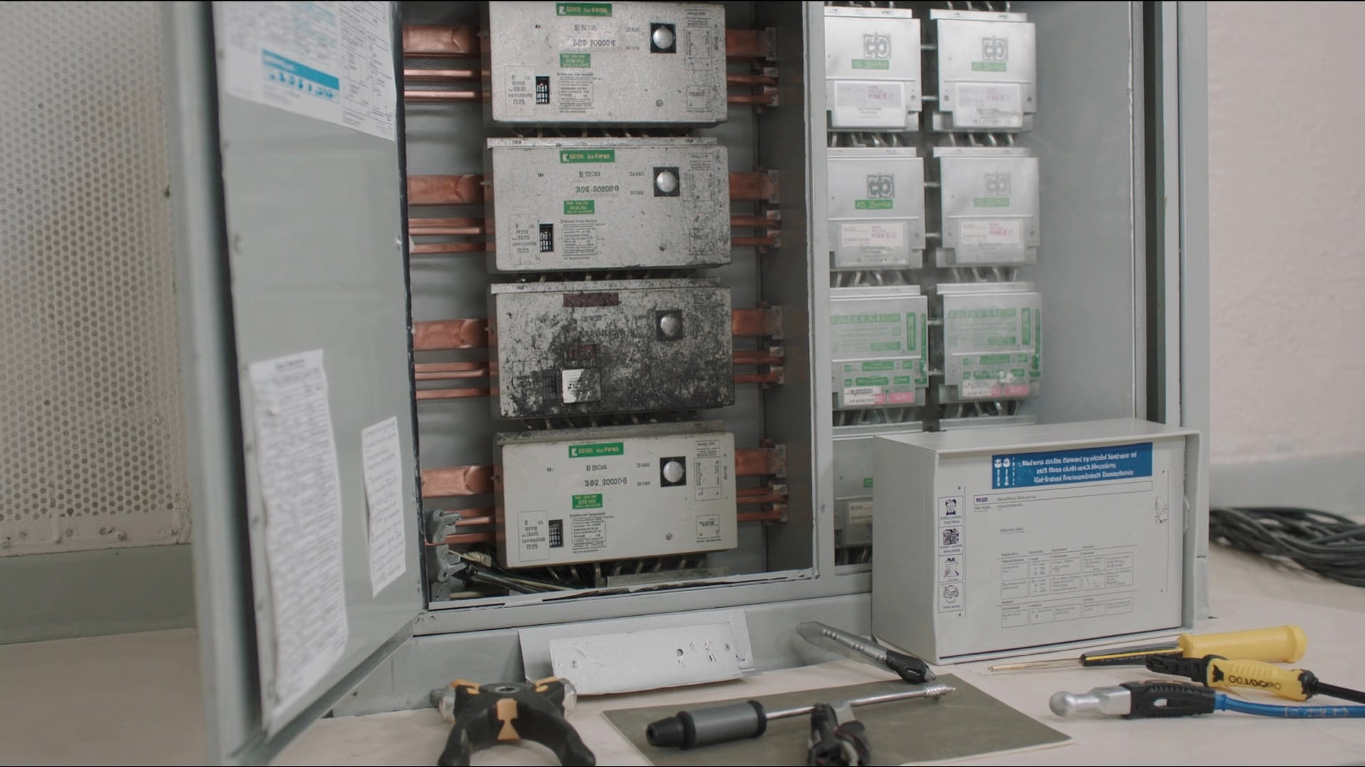 Rebuilding a burned-out DSTATCOM inverter on site